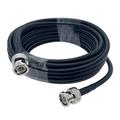 Crimping Coax Cable Coaxial Cable Connectors Bnc Male to Male Cable Bnc Public Line Male Head Cable Abs