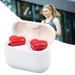 Wireless Earbuds Heart Shaped Stylish Lightweight Bluetooth Earphones with Stereo Sound Quality Portable Headphones with Earplugs for Gifts