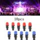 10PCS NL4FC Speaker Connectors 4 Pin Male Audio Speakon Ohm Plug Adapter 5pcs red+5pcs blue