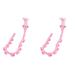 Pink 2 Pack Wireless Headset Phone Lazy Bracket Headphones Mobile Holder