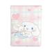 Cute Cinnamoroll Leather Laptop Sleeve Slim Protective Case Waterproof Cover Bag for 13 Inch Notebook Computer