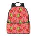 Cherries Pattern Shoulder Backpack Laptop Tablet for Sport Travel Bag