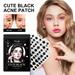 Acne Patches Acne Patches Black Star and Heart-shaped Acne Absorbing Cover Patches Hydrocolloid Acne Patches for Facial Acne Patches Acne Stickers Acne Spots (108 pcsï¼‰