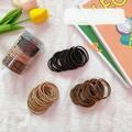 Awdenio Bucket Combination Rubber Band Thin Rubber Band Hair Tie 100pcs On Sale