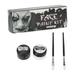 Face Body Paint Kit with 2 Brushes Blendable Vibrant Color Cosplay Paint Kit Black White
