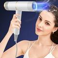 Ashosteey Electric Hair Dryer Professional Hair Dryer Home Hair Dryer Hot Wind Comb Hair Salon Blowing Comb Lightweight Travel Hairdryer Salon Blowing for Fast Drying Cool/Care/Dry