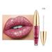 Awdenio Deals Matte to Glitter Liquid Lipstick Long Lasting Lip Diamond Glitter Sparkly Glossy Metallic Shimmer Sparkle Waterproof Lipstick Lip Gloss for Women 5ML