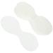 200 Pcs Eye Mask Patches for Wrinkle Steam Masks Double Paper under Disposable Flakes Care White Pure Cotton