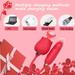 Boutique Women Relaxing Body Portable Roses Toy Roses Women Dresses Toy 2 in 1 Vibrator Washable and Rechargeable Women Toy for Pleasure Holiday 2024 New