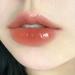 6 Color Lip Glaze Cute Little Bear Mirror Gloss Jelly Lips With Sparkling Light Dew Water Long-lasting Stain Resistant Transparent Film Forming Lip Gloss Full Lip Color