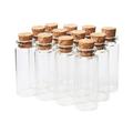 20 PCS Glass Wish Jar Glass Bottle with Cork Mini Bottle Mini Wish Bottle Glass Wish Bottle