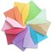 DE 100 Pcs Mini Envelopes 10 Colors Gift Card Envelopesï¼ŒPerfect Sized envelopes for Personalize Gift Cards Wedding envelopes or Birthday Party Place Cards-4.5 x 3.2 Inches