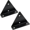 Wall Shelf Bracket Shelf Bracket Carport Bracket and Bracket 2 Piecesï¼ˆBlackï¼‰