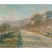 Monet: La Roche-Guyon 1880. /N Road Of La Roche-Guyon. Oil On Canvas Claude Monet 1880. Poster Print by (18 x 24)