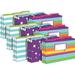 Legal File Folders Pack Of 27 Happy Multicolor 27 Legal Size File Folders In Three Colorful Patterns 1/3 Tabbed Home School And Office Supplies (3569)