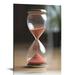 Nawypu Hourglass Pink Sand Timer Room Aesthetics Posters Canvas Posters Bedroom Decoration Sports Office Decoration Gifts Wall Art Decoration Printing Posters