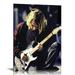 Nawypu Nirvana-Kurt Cobain Kneeling On Stage Music Concert Poster Print Decorative Accent Wall Art Multi-Color