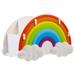 Rainbow Bridge Makeup Brush Multifunctional Storage Box Pencil Holder Office Chaiers and Supplies Desk Organizer Plant Decor Compartment