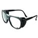 Jackson Safety B5 Safety Glasses - Black - Clear Side Shield - Clear Lens - Hard Coated