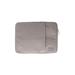 Mosiso Laptop Bag: Gray Solid Bags