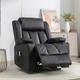 Artemis Home Sheridan Dual Motor Electric Lift Assist Riser Recliner with Massage and Heat - Black