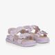 Naturino Girls Purple Leather Flower Sandals