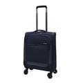 Infinity Leather Unisex Lightweight Suitcases 4 Wheel Luggage Travel Cabin Bag - Navy - Size Medium