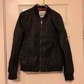 Levi's Jackets & Coats | Levi's Flight Nylon Bomber Jacket | Color: Black | Size: M