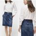 J. Crew Jeans | J.Crew Point Sur Yoke Denim Skirt Sz 25 | Color: Blue | Size: 25