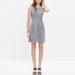 Madewell Dresses | Madewell Verse Heather Gray Sheath Dress Sleeveless Sz Xs | Color: Gray | Size: Xs