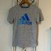 Adidas Shirts & Tops | Adidas Boys Aeroready Shirt Euc | Color: Blue/Gray | Size: 10b