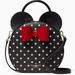 Kate Spade Bags | Disney X Kate Spade New York Minnie Mouse Crossbody Bag Nwt | Color: Black/White | Size: Os