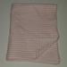 Jessica Simpson Bedding | Jessica Simpson Baby Pink White Stripe Muslin Cotton Swaddle Blanket Lovey 26x41 | Color: Pink/White | Size: Os