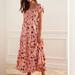 Anthropologie Dresses | Anthropologie - Daily Practice Floral Maxi Dress | Color: Pink/Red | Size: M