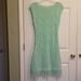 Lilly Pulitzer Dresses | Lilly Pulitzer Mint Green Crochet Dress/Cover-Up Women's Size M | Color: Green | Size: M