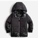 J. Crew Jackets & Coats | J Crew Girls' Reversible Metallic Puffer Jacket With Primaloft Item Bj378 | Color: Black | Size: Mg