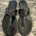 Tory Burch Shoes | Brand New And Never Worn Tory Burch Sandals. Size 7.5m | Color: Black | Size: 7.5