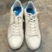 Michael Kors Shoes | Michael Kors Men Keating Fashion White Sneakers | Color: Blue/White | Size: 11