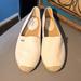 Michael Kors Shoes | Michael Kors White Leather Espadrilles Shoes 9.5. Nwt Or Box | Color: Brown/White | Size: 9.5