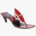 Gucci Shoes | New Authentic Gucci Horsebit Kitten Heel Flip Flop | Color: Red | Size: 8