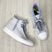 Converse Shoes | Converse Chuck Taylor All Star Selene Shield Canvas Mid Gray Women’s 9 | Color: White | Size: 9