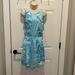 Lilly Pulitzer Dresses | Euc! Lilly Pulitzer Tiger Print Dress | Color: Blue/White | Size: Xs