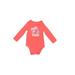 Cat & Jack Long Sleeve Onesie: Red Bottoms - Size 24 Month