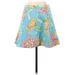 Draper James Casual Mini Skirt Mini: Blue Print Bottoms - Women's Size 6
