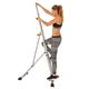 Stepper,Cardio Exercise Machine Vertical Climber Climbing Machine Heavy Duty Folding Climbing Machine with Adjustable Height and Display