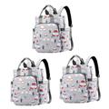 Abaodam 3 Pcs Large Capacity Mummy Backpack Baby Bag Travel Backpack Waterproof Backpacks Travelling Backpack Nappy Bags Diaper Bag Mom Storage Backpack Pregnant Woman Storage Bag Outdoor