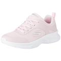 Skechers Girls Trainers, Light Pink Mesh/Trim, 9.5 UK