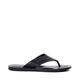 Dune Mens FREDOS Leather Toe Post Sandals Size UK 12 Flat Heel Casual Sandals