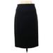 Express Casual Skirt: Black Solid Bottoms - Women's Size 6