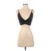 Zara Sleeveless Top Black Solid V Neck Tops - Women's Size Small